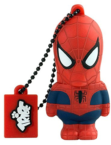 Clé USB 16 Go Spiderman - Mémoire Flash Drive 2.0 Originale Marvel, Tribe FD016505