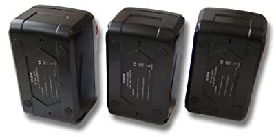 Offerta set 3 batterie per utensili elettronici Würth Cordless Cacciavite BS 28-A Combi sostituisce 4932352732 3000mAh (28V)