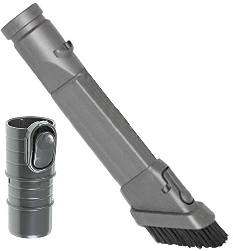 SPARES2GO Slim Combination Crevice and Brush Tool Nozzle for Dyson DC39 DC40 DC41 DC47 Vacuum Cleaners