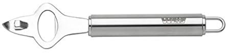 Weis Kapselheber, Edelstahl, Silber, 19 x 4.5 x 2 cm