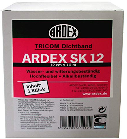 Ardex SK 12 Tricom Dichtband 12 cm breit, 10 m Rolle