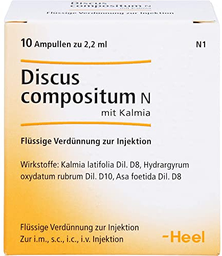 DISCUS compositum N mit Kalmia Ampullen 10 St