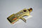 Porte cellule Cartouche plaqué or avec connecteurs plaqués or pour Technics SL1200, Mk2 SL1200/SL1210 SL1200/SL1210 Mk5, Mk2, SL1210 Mk5 Tonearms Platine