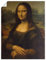 ARTland Wanddeko Poster & Kunstdrucke Wandposter 60x80 cm Menschen Frau Portrait Lächeln Mona Lisa 1503 Renaissance Leonardo da Vinci T7ZJ