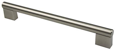 Amig Möbelgriff Schubladengriff Schrankgriff - Edelstahl matt gebürstet - Diverse Lochabstände (192 mm)