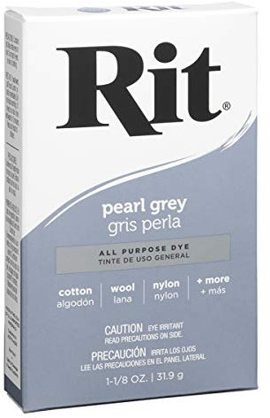 Rit Tinte en Polvo-Gris Perla, Acrílico/poliéster, Multicolor, 1