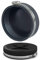 AquaForte PVC Elastomer, flexible Endkappe, Ø 50 mm/ 1 1/2 (Klemmbereich 50-44 mm), enorm flexibel!