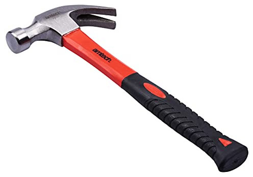 Am-Tech 16 oz Claw Hammer- Fibreglass Shaft, A0250