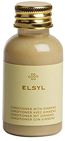 Elsyl Natural Look Conditioner Capacity: 40ml. Pack of 50 | Nourishing formula softens guest hair, leaving a subtle fragrance ideal for hotel rooms and commercial guest bathrooms.