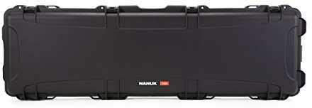 Nanuk 995 Waterproof Professional Gun Case w/Wheels - Black,Long,995-0001