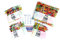 Röllchenlose Set Tombola-Komplettpaket S – 800 bunte Lose (200 Treffer + 600 Nieten) und 200 Nummernetiketten
