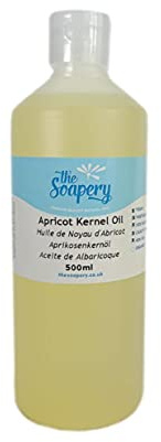 Apricot Kernel Oil 500ml - Cosmetic Grade - Carrier Oil for Massage and Aromatherapy