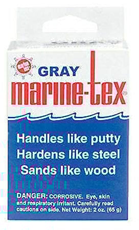 Marine Tex Might Repair Kit 2 Ounce, Gray
