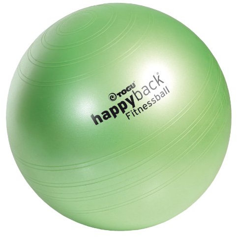 TOGU Happyback Fitnessball, frühlingsgrün, 75 cm, 427750
