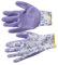 Siena Garden Handschuh Flower, lila Nylon, Latex, Größe 8, 945912
