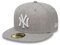 New Era New York Yankees MLB Gray 59Fifty Basecap - 8-64cm (XXL)