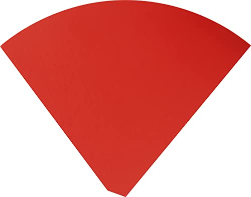 VBS Geschwister-Schultüten aus Fotokarton Schultüte 18 cm Durchmesser 41 cm Höhe Karton Schulanfang Artikel für Schuleinschulung Rot