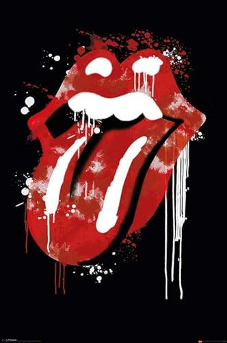 Rolling Stones 'Graffiti Lips' Maxi Poster,61 x 91.5 cm