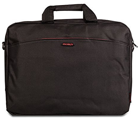 NGS MONRAY ENTERPRISE - Maletín de Nylon para Ordenador Portátil 15,6. Funda de Portátil, Resistente y Ligera, con Compartimentos y Bolsillos para Documentos y Periféricos