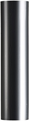 FIREFIX O120/5 Blauglanzblech Ofenrohr, Länge 500 mm, ø 120 mm - Ofenrohre aus Stahlblech, 0,6 mm stark, gebläut, innenliegend gemufft, Längen lasergeschweißt