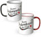 WANDKINGS® Tasse, Spruch, Beste Patentante der Welt und Bester Patenonkel der Welt, 2 Stück im Set, Verwandtschaft