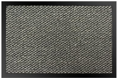 Doortex Schmutzfangmatte | Fußmatte valuemat | 60 x 80 cm | aus Polypropylen | Vinyl | grau | rechteckig | für den Innenbereich