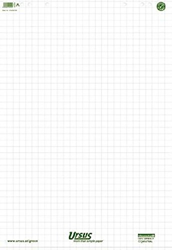 Ursus Green Flipchart Block/608580020 premiumweiß kariert 80g Inhalt 20Blatt