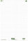 Ursus Green Flipchart Block/608580020 premiumweiß kariert 80g Inhalt 20Blatt