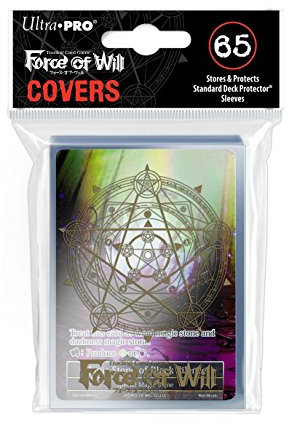 Ultra Pro 84806 - Force of Will Printed Protector Sleeve Cover 65, Kartenspiel
