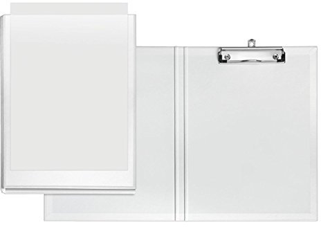 VELOFLEX 4804690 - Clipboard Velodur, DIN A4, weiß, 1 Stück