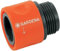 Gardena Pièce de tube de transition: connecteur du système d'origine, pour la transition d'un raccord de tuyau sur le connecteur du robinet, 26,5 mm (G 3/4 Pouce) (0917-50)
