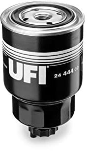 UFI Filters, Filtro Gasolio 24.444.00, Filtro Carburante per Ricambio, Adatto ad Auto, Applicabile su Modelli Nissan, Almera, Atleon, Cabstar, Novara