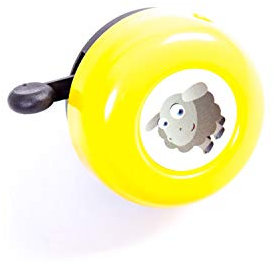 Fahrrad Kinder Klingel Glocke Laut Hell Bike Bell Schaf Gelb