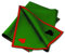 Fournier Fournier - Pokertisch Matte aus Wolle 90 x 90 cm