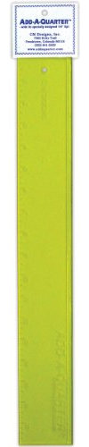 CM Designs 18 Das Add-A-Quarter Lineal, gelb