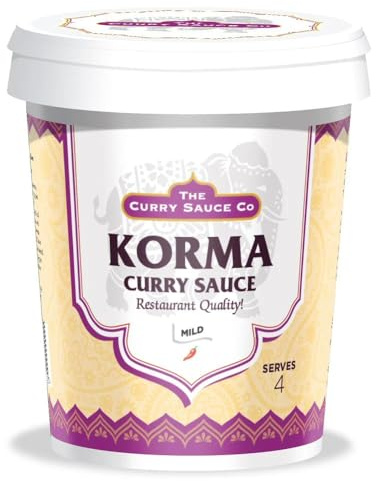 The Curry Sauce Mild Korma Curry Sauce 475 g
