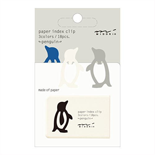 Midori Index Clips – Pinguin