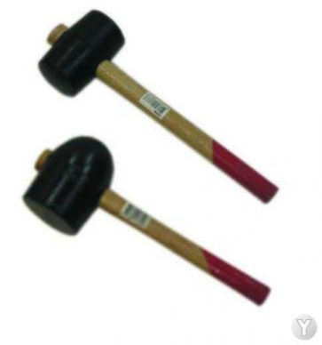 Gummihammer Set 2-tlg 1250 gr + 400 gr Gummi-Hammer