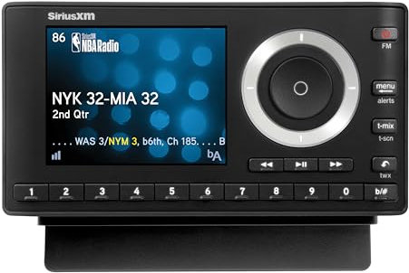 SiriusXM SXPL1V1 Onyx Plus Récepteur Radio Satellite avec kit véhicule avec Activation Gratuite et Gratuite 1 Mois