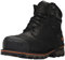 timberland pro Scarpe da uomo Boondock 6 Composite Toe Waterproof Industrial and Construction Shoe, Black Full Grain Leather, 11 M US, Nero, 45 EU