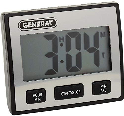 General Tools LCD Timer, Waterproof with Jumbo Display (TI110)