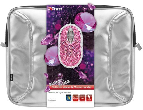 Trust Bling Bling 10 Netbook Sleeve & Mouse Bundle