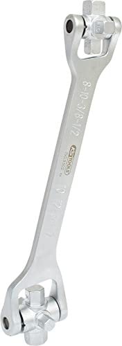 KS Tools 150.9302 Chiave 8 in 1 per viti scarico olio,270mm