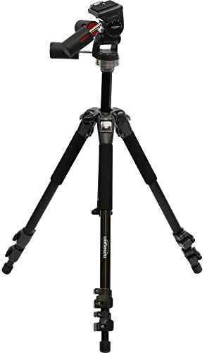 Omegon Aluminium-Dreibeinstativ Stativ Titania 500 Set