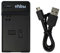 vhbw Chargeur Micro-USB Compatible avec Samsung Galaxy Camera EK-GC100Z, EK-GC110, EK-GC120 Batterie de téléphone - Station + câble Micro-USB