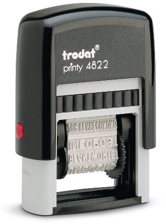 Trodat Timbre? formules Printy 4822 A selbst formules Printy 4822 A POUR secrètariat (FR) VE = 1