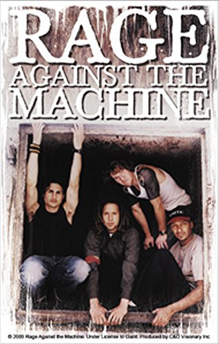 RAGE AGAINST THE MACHINE AUFKLEBER STICKER # 11 BANDPICTURE - 14x9cm