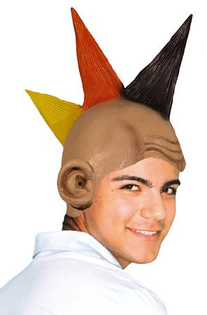 TH-MP Irokese Deutschland Fan Perücke Deutschlandperücke neu