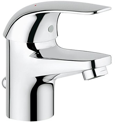 GROHE Swift - Einhand-Waschtischarmatur (Einlochmontage, Auslauf mit Mousseur), chrom, 23264000