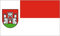 Fahne/Flagge Büren Westfalen 90 x 150 cm